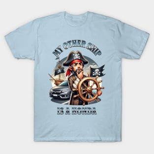 Funny Pirate Ship T-Shirt
